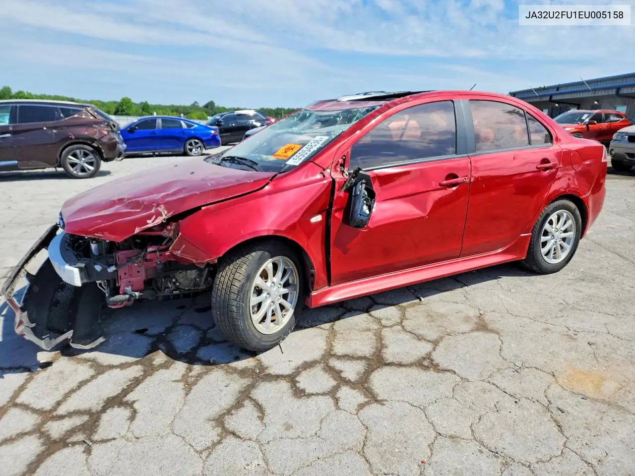 2014 Mitsubishi Lancer Es VIN: JA32U2FU1EU005158 Lot: 55054836