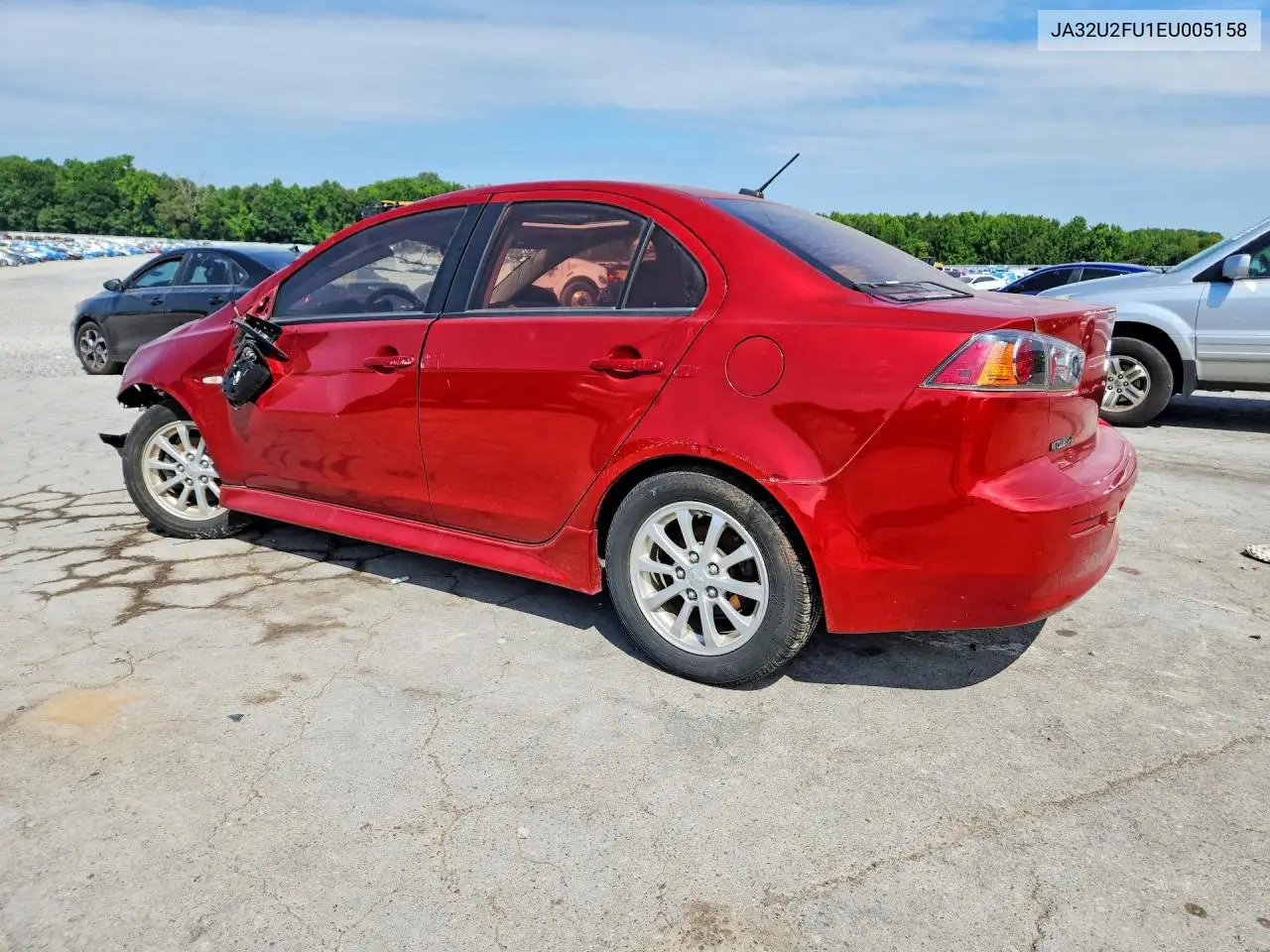 2014 Mitsubishi Lancer Es VIN: JA32U2FU1EU005158 Lot: 55054836