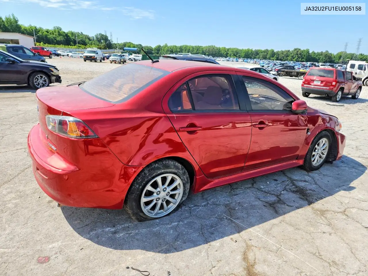 2014 Mitsubishi Lancer Es VIN: JA32U2FU1EU005158 Lot: 55054836