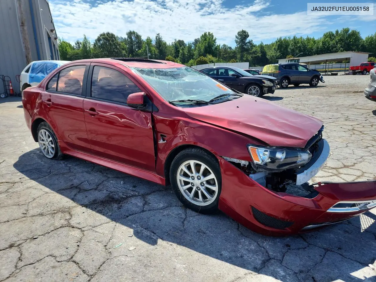 2014 Mitsubishi Lancer Es VIN: JA32U2FU1EU005158 Lot: 55054836