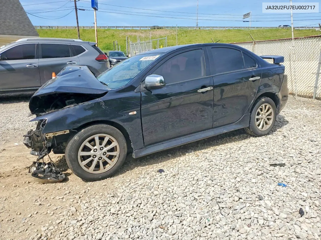 2014 Mitsubishi Lancer Es VIN: JA32U2FU7EU002717 Lot: 56021216