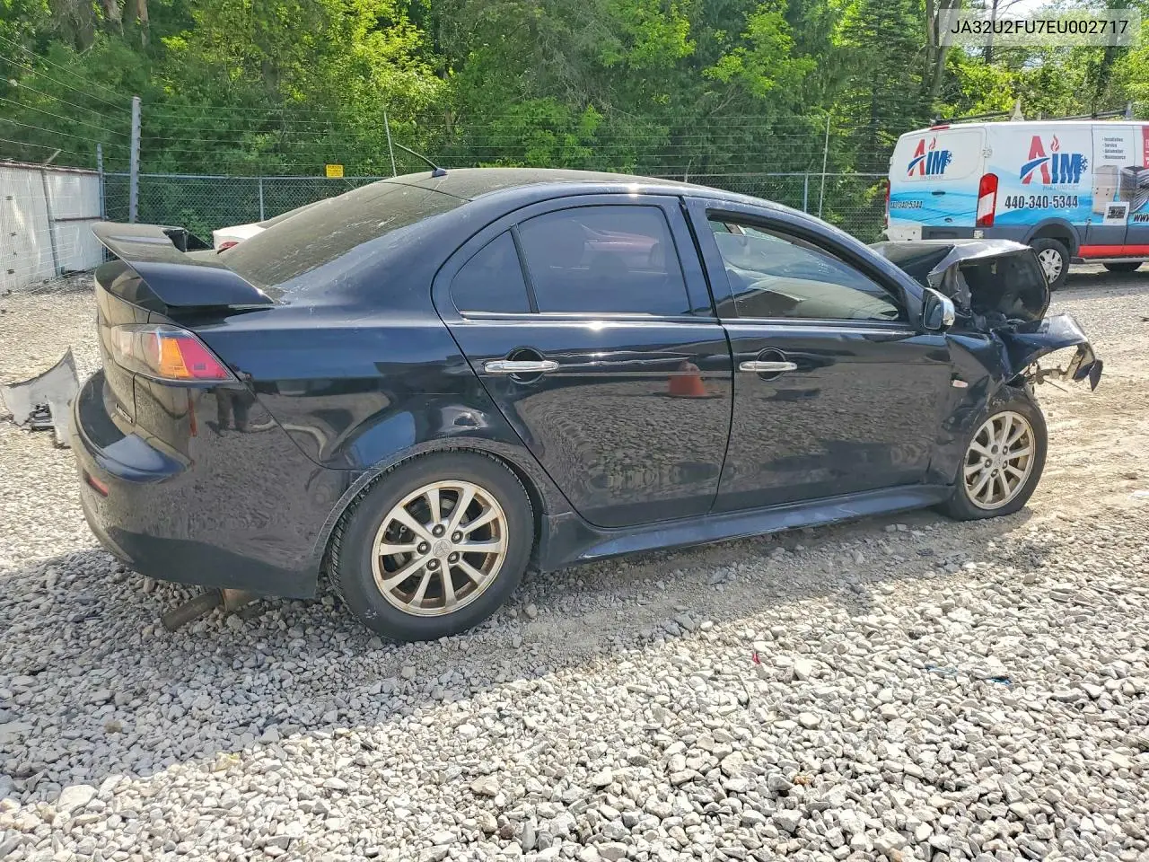2014 Mitsubishi Lancer Es VIN: JA32U2FU7EU002717 Lot: 56021216