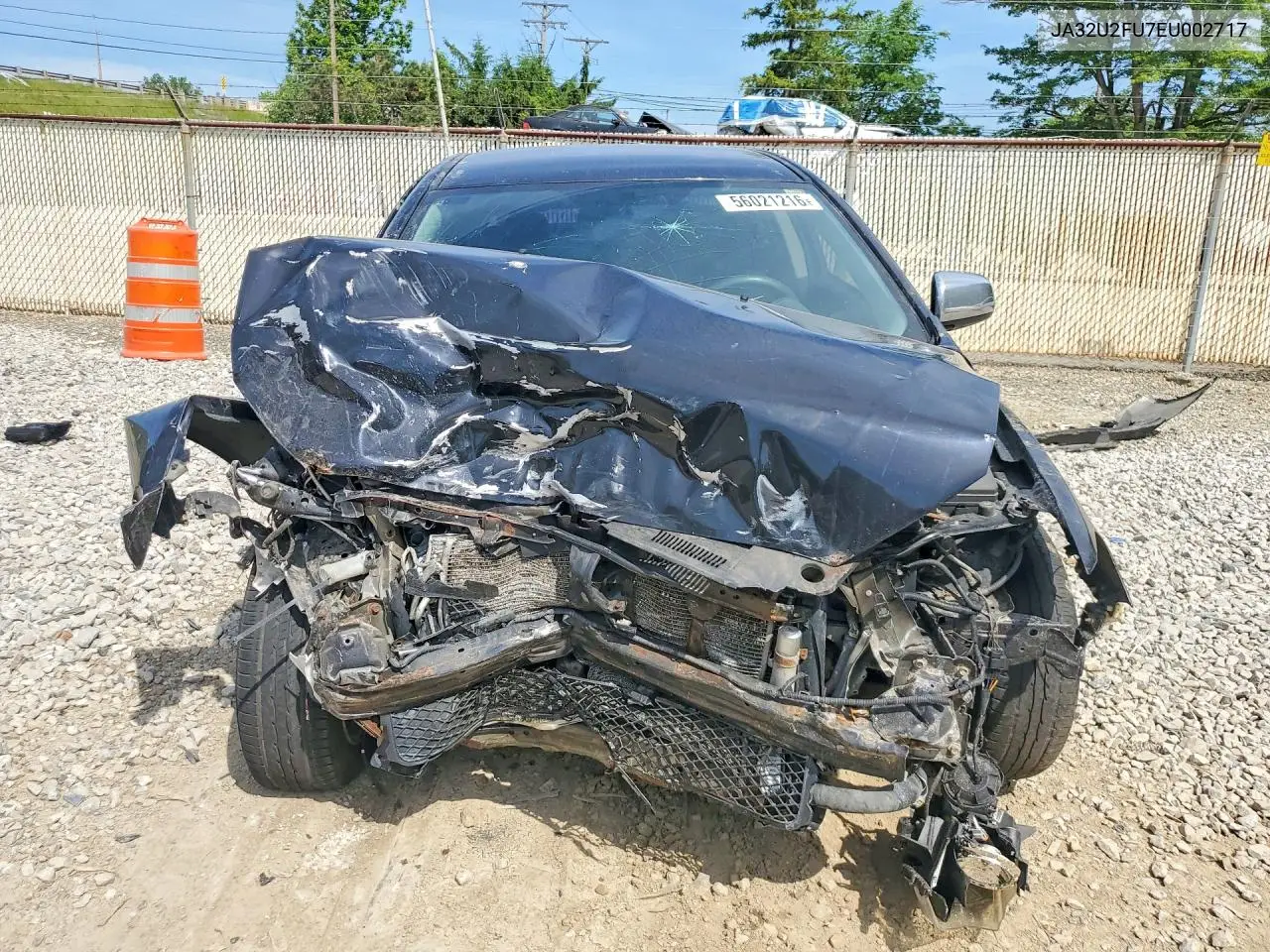 2014 Mitsubishi Lancer Es VIN: JA32U2FU7EU002717 Lot: 56021216