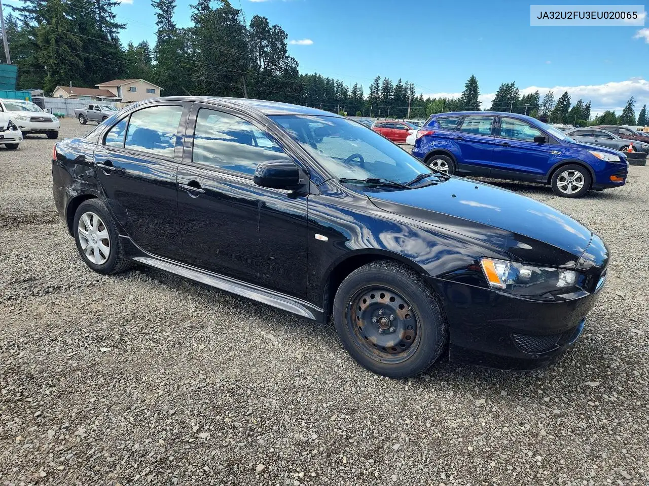 2014 Mitsubishi Lancer Es VIN: JA32U2FU3EU020065 Lot: 57432636