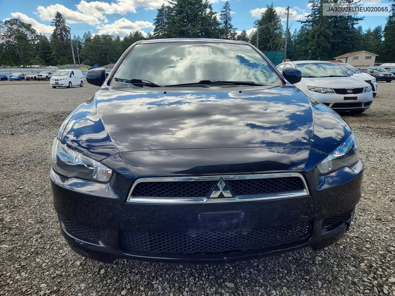 2014 Mitsubishi Lancer Es VIN: JA32U2FU3EU020065 Lot: 57432636
