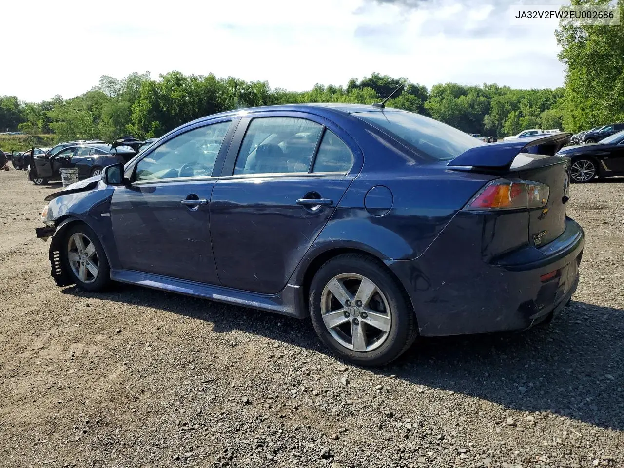 2014 Mitsubishi Lancer Se VIN: JA32V2FW2EU002686 Lot: 57626186
