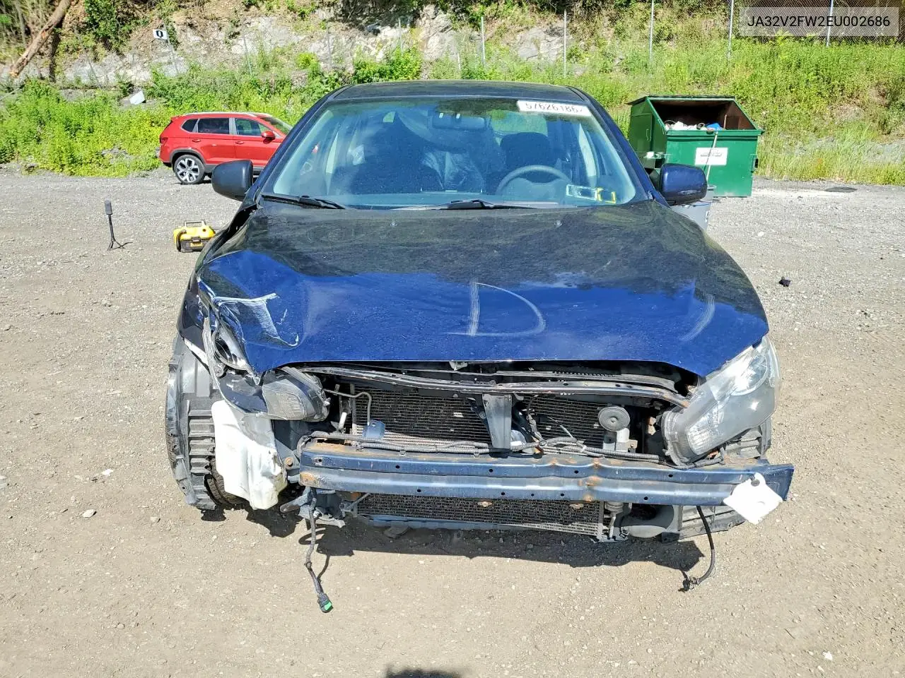 2014 Mitsubishi Lancer Se VIN: JA32V2FW2EU002686 Lot: 57626186