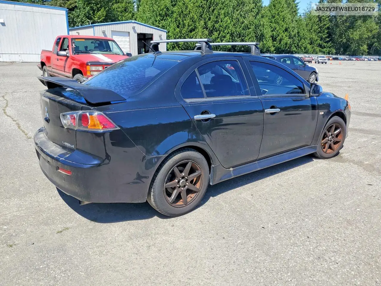 2014 Mitsubishi Lancer Se VIN: JA32V2FW8EU018729 Lot: 57777916