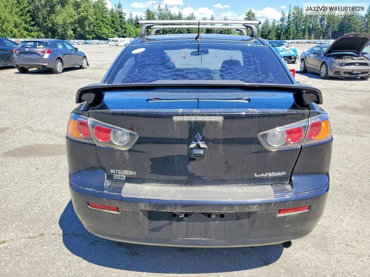 2014 Mitsubishi Lancer Se VIN: JA32V2FW8EU018729 Lot: 57777916