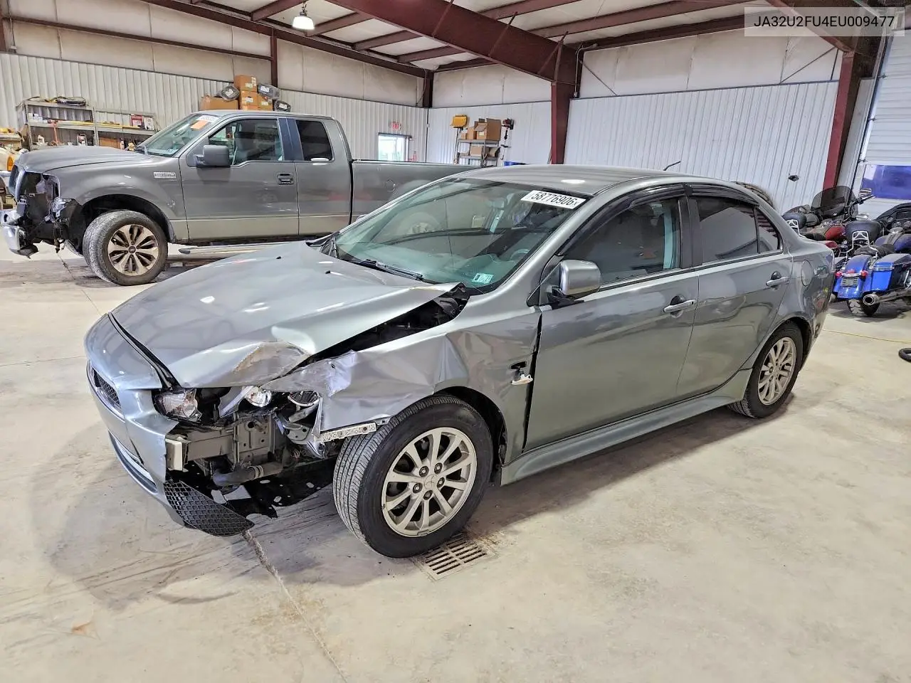 2014 Mitsubishi Lancer Es/Es Sport VIN: JA32U2FU4EU009477 Lot: 58776906