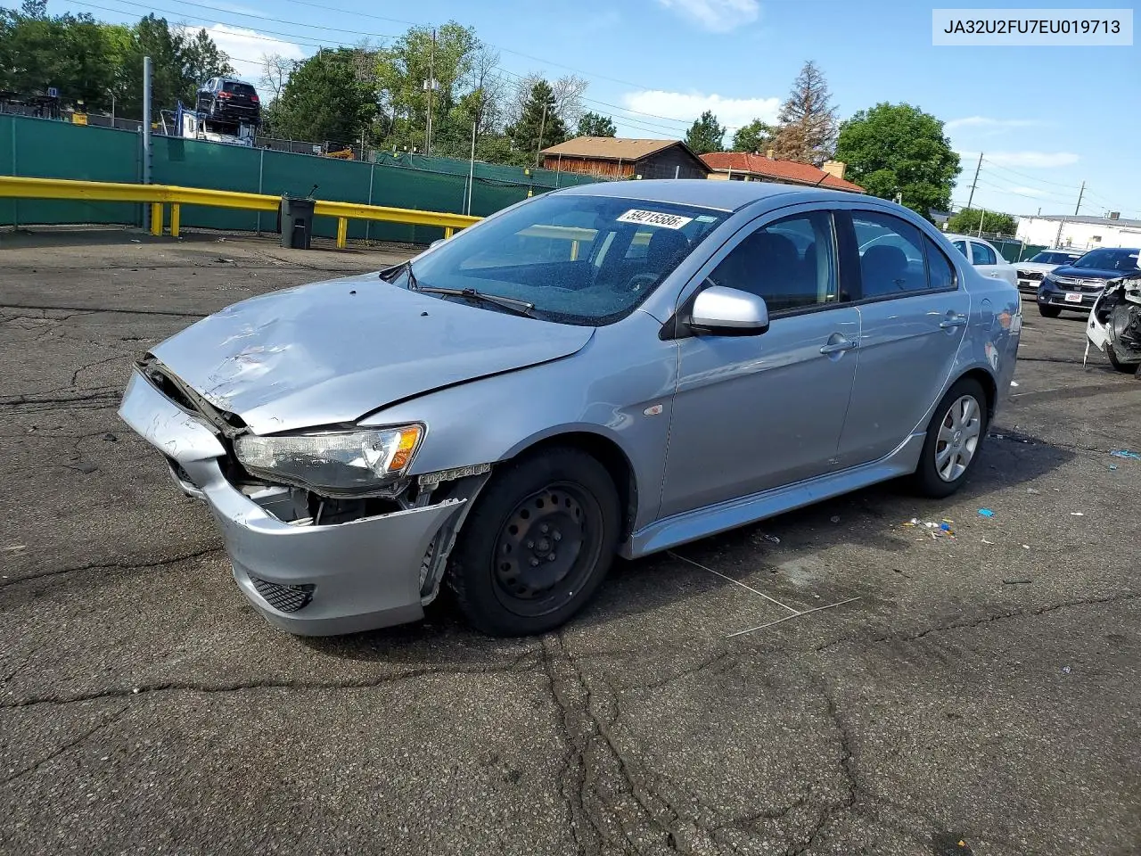 2014 Mitsubishi Lancer Es/Es Sport VIN: JA32U2FU7EU019713 Lot: 59215586