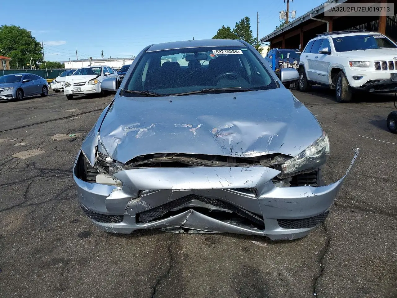 2014 Mitsubishi Lancer Es/Es Sport VIN: JA32U2FU7EU019713 Lot: 59215586