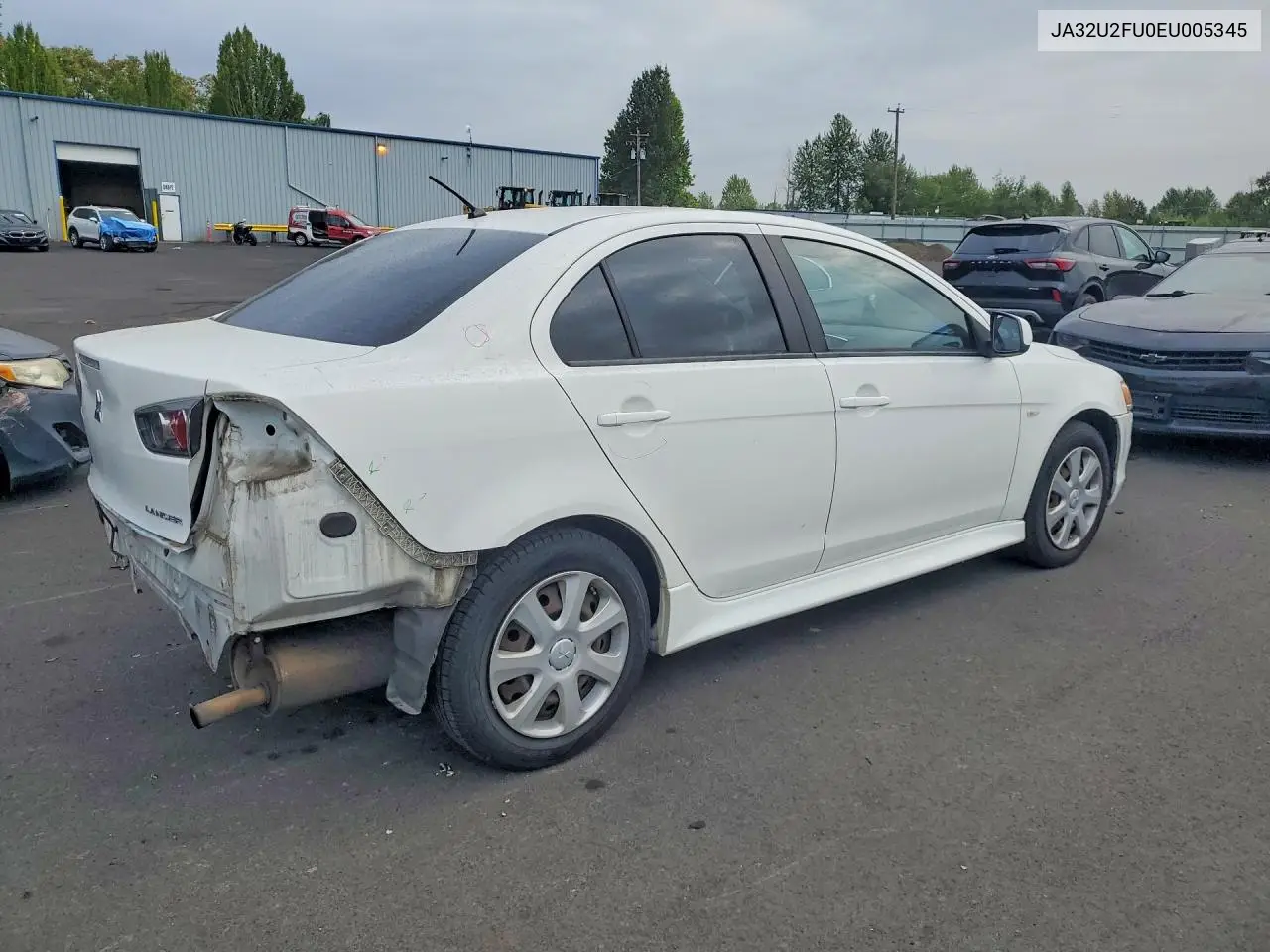 2014 Mitsubishi Lancer Es/Es Sport VIN: JA32U2FU0EU005345 Lot: 60933296