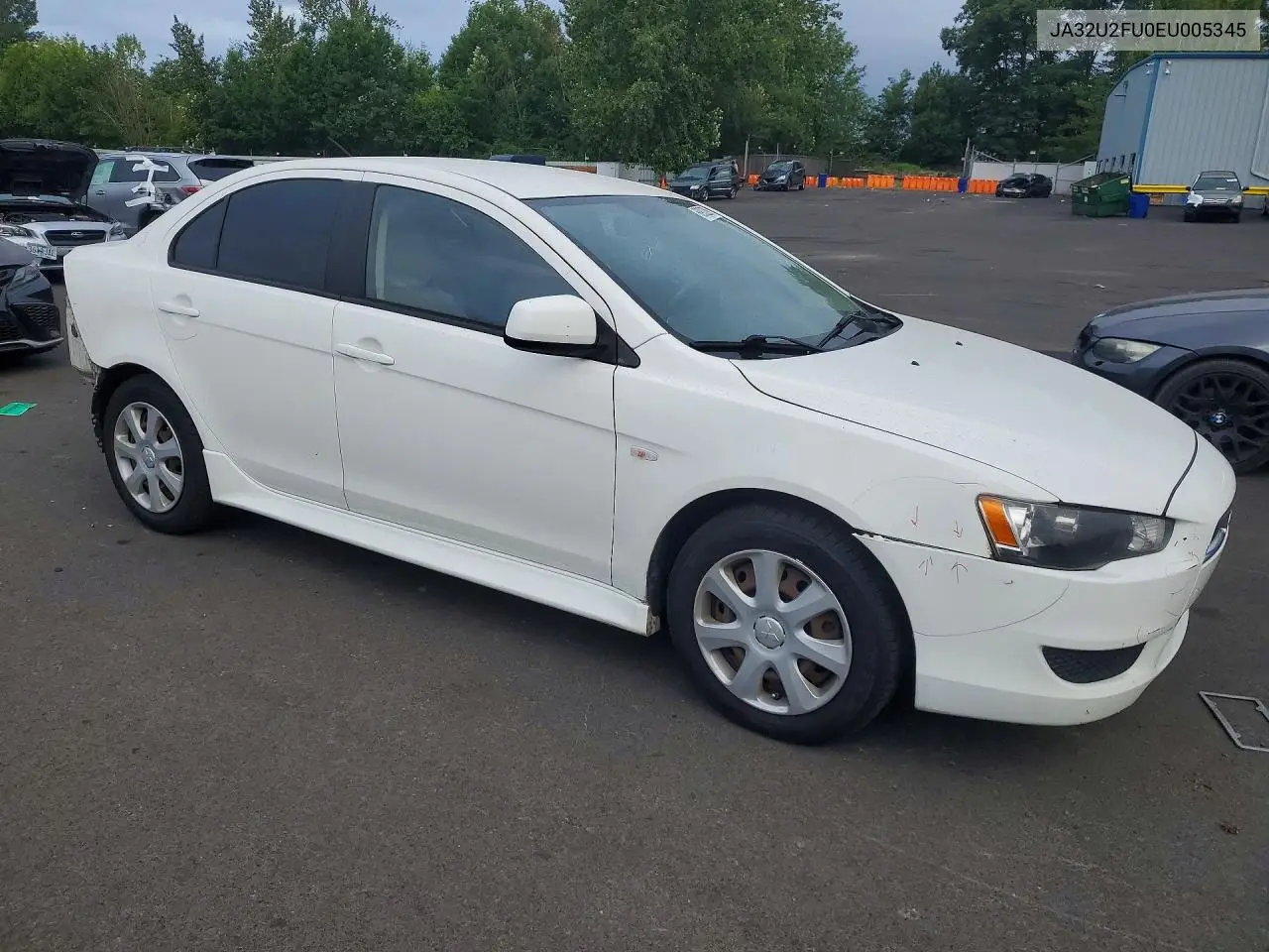 2014 Mitsubishi Lancer Es/Es Sport VIN: JA32U2FU0EU005345 Lot: 60933296