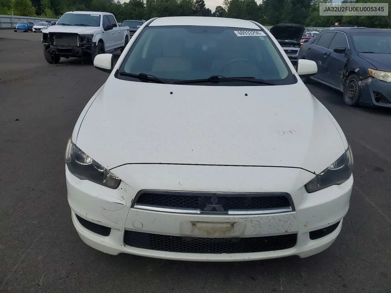 2014 Mitsubishi Lancer Es/Es Sport VIN: JA32U2FU0EU005345 Lot: 60933296