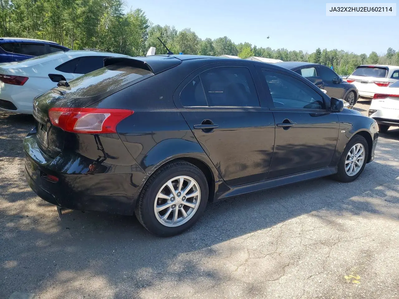 2014 Mitsubishi Lancer Es/Es Sport VIN: JA32X2HU2EU602114 Lot: 61490696