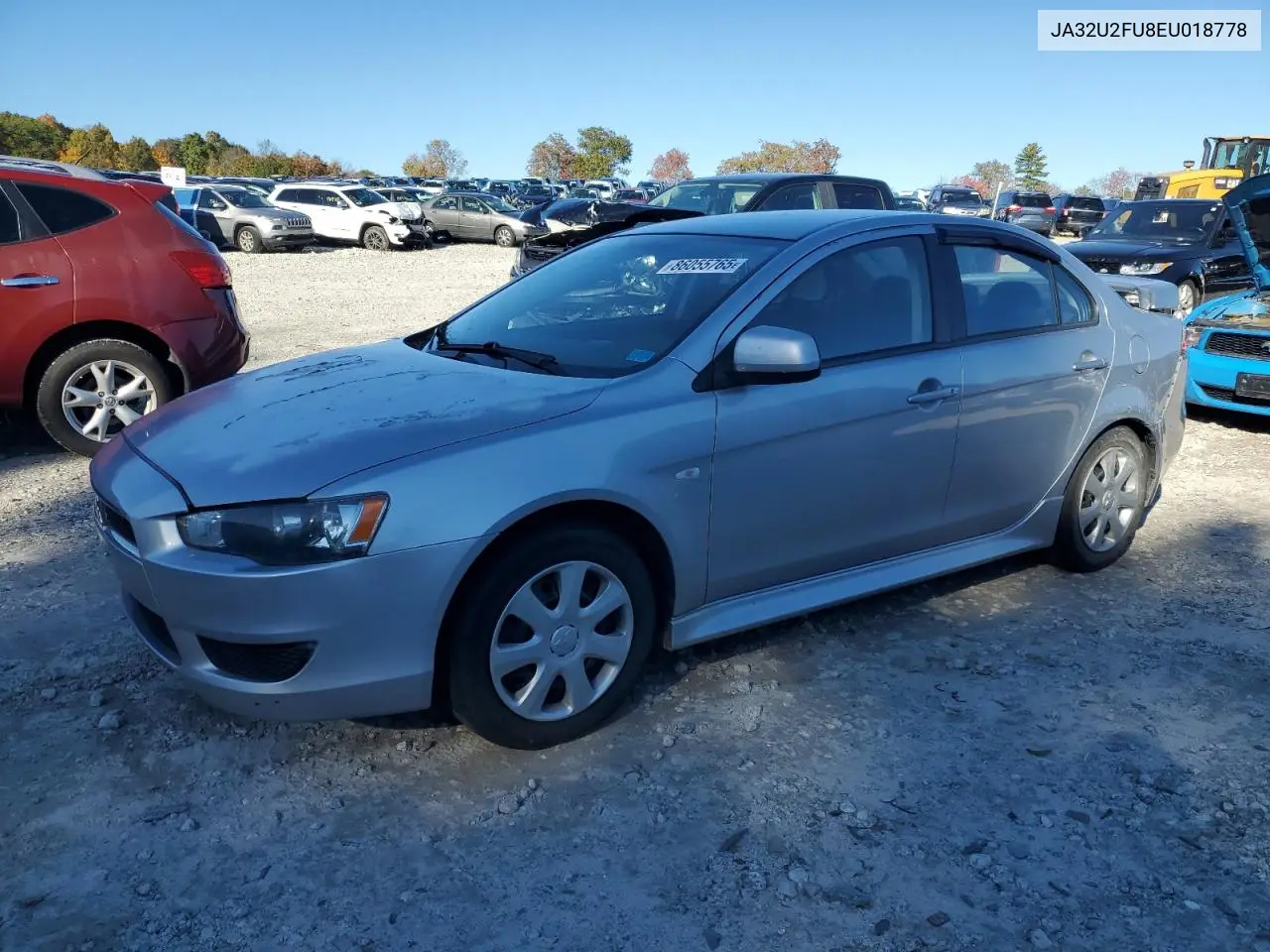 JA32U2FU8EU018778 2014 Mitsubishi Lancer Es/Es Sport