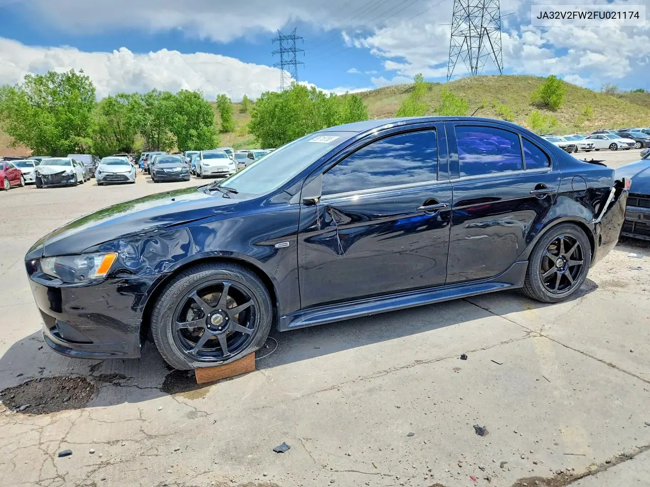 2015 Mitsubishi Lancer Se VIN: JA32V2FW2FU021174 Lot: 55718766