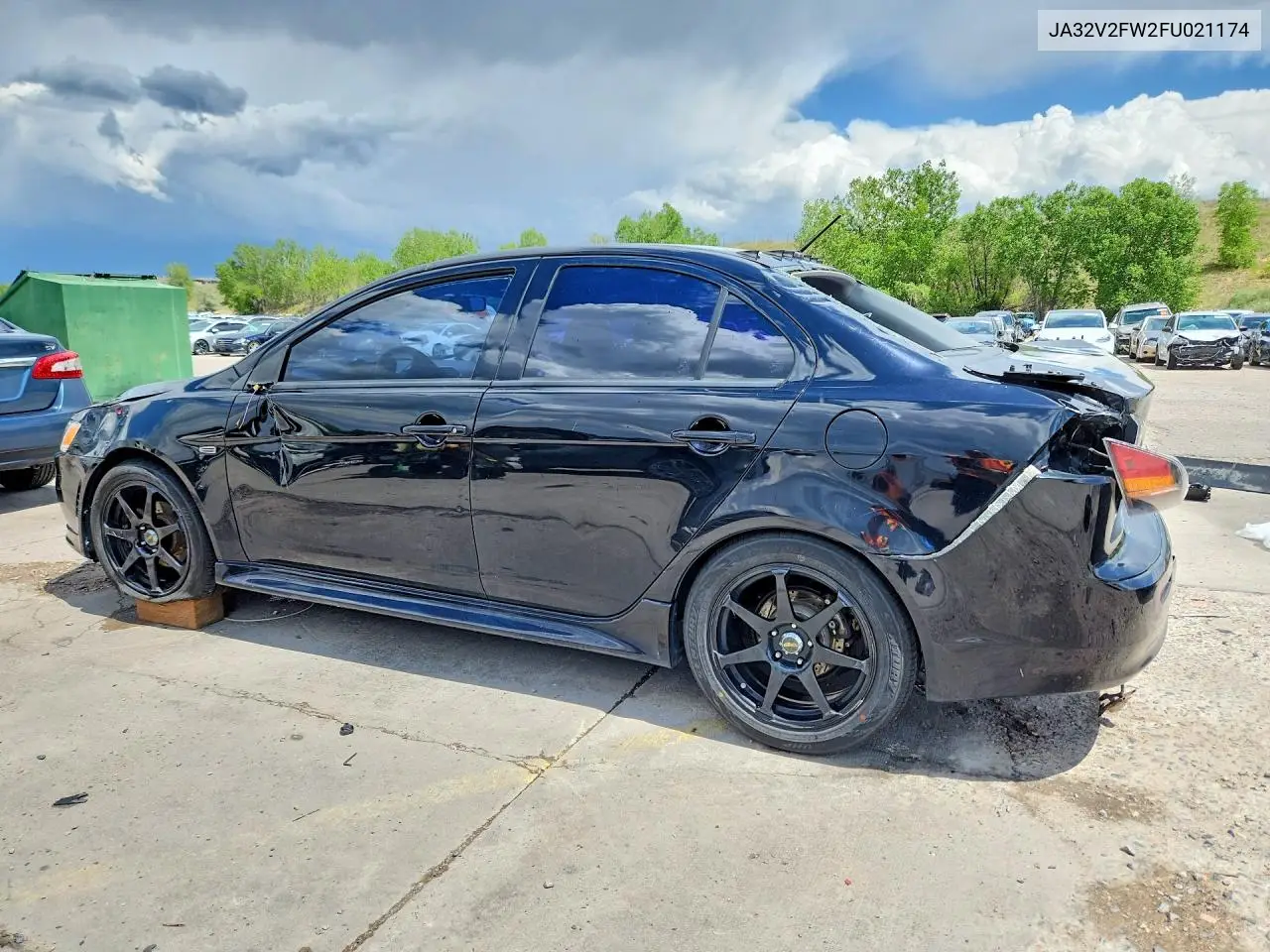2015 Mitsubishi Lancer Se VIN: JA32V2FW2FU021174 Lot: 55718766