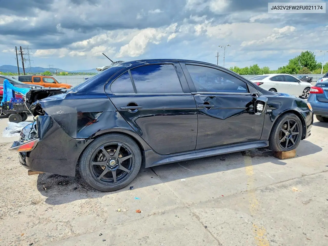 2015 Mitsubishi Lancer Se VIN: JA32V2FW2FU021174 Lot: 55718766