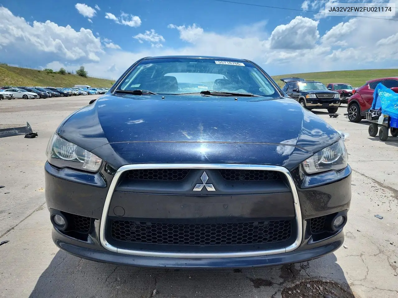 2015 Mitsubishi Lancer Se VIN: JA32V2FW2FU021174 Lot: 55718766