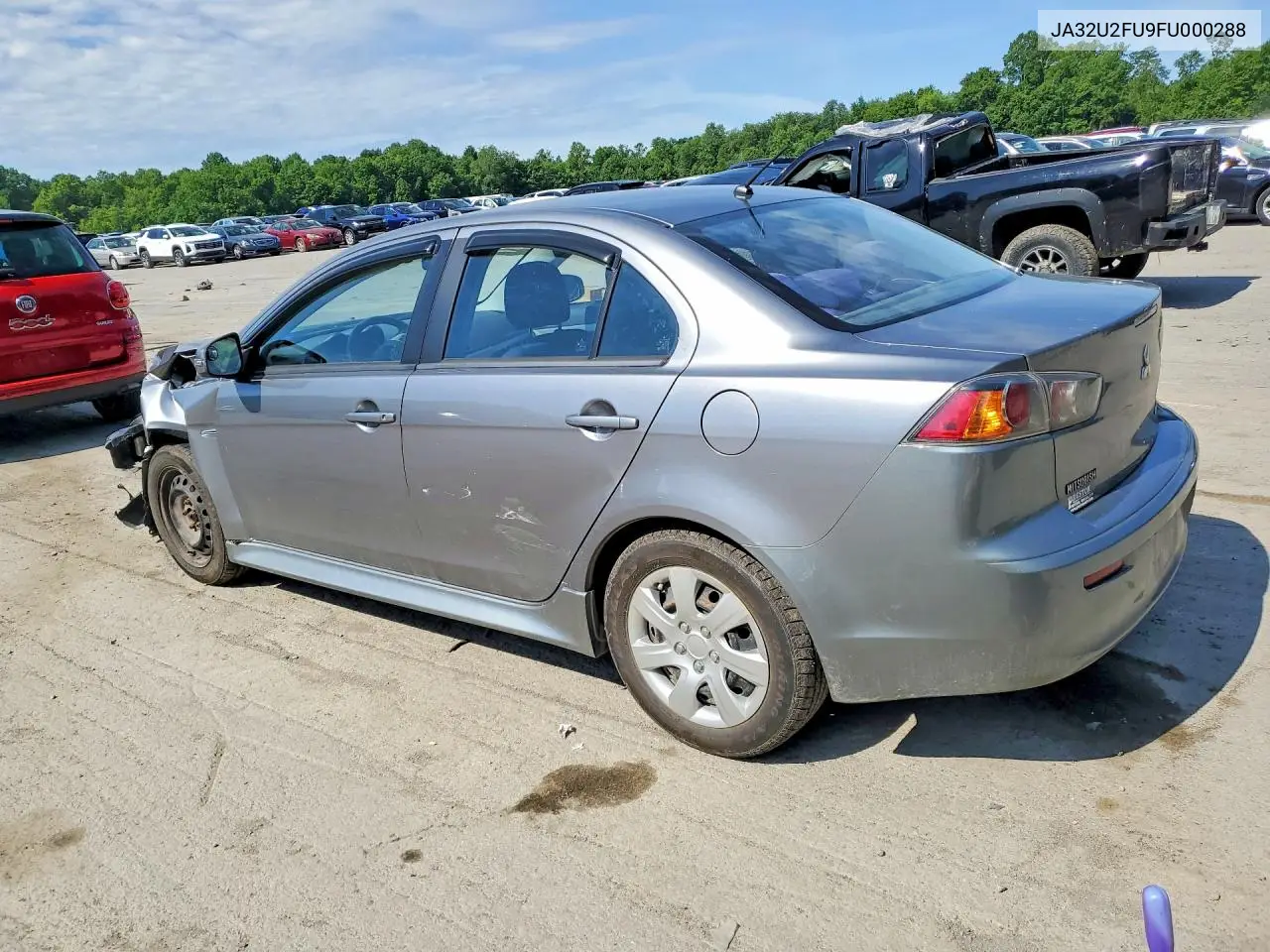 2015 Mitsubishi Lancer Es VIN: JA32U2FU9FU000288 Lot: 57652376