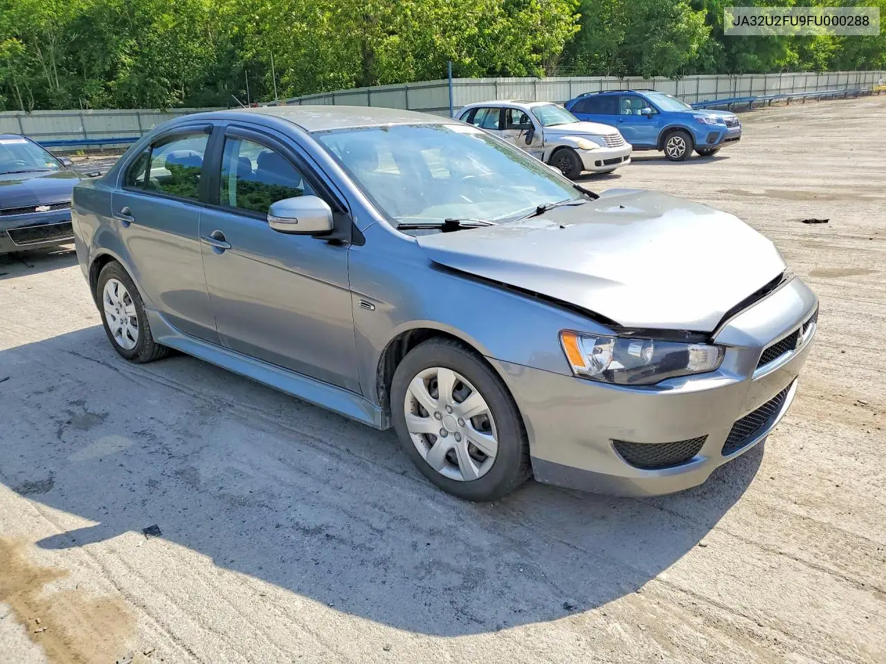 2015 Mitsubishi Lancer Es VIN: JA32U2FU9FU000288 Lot: 57652376