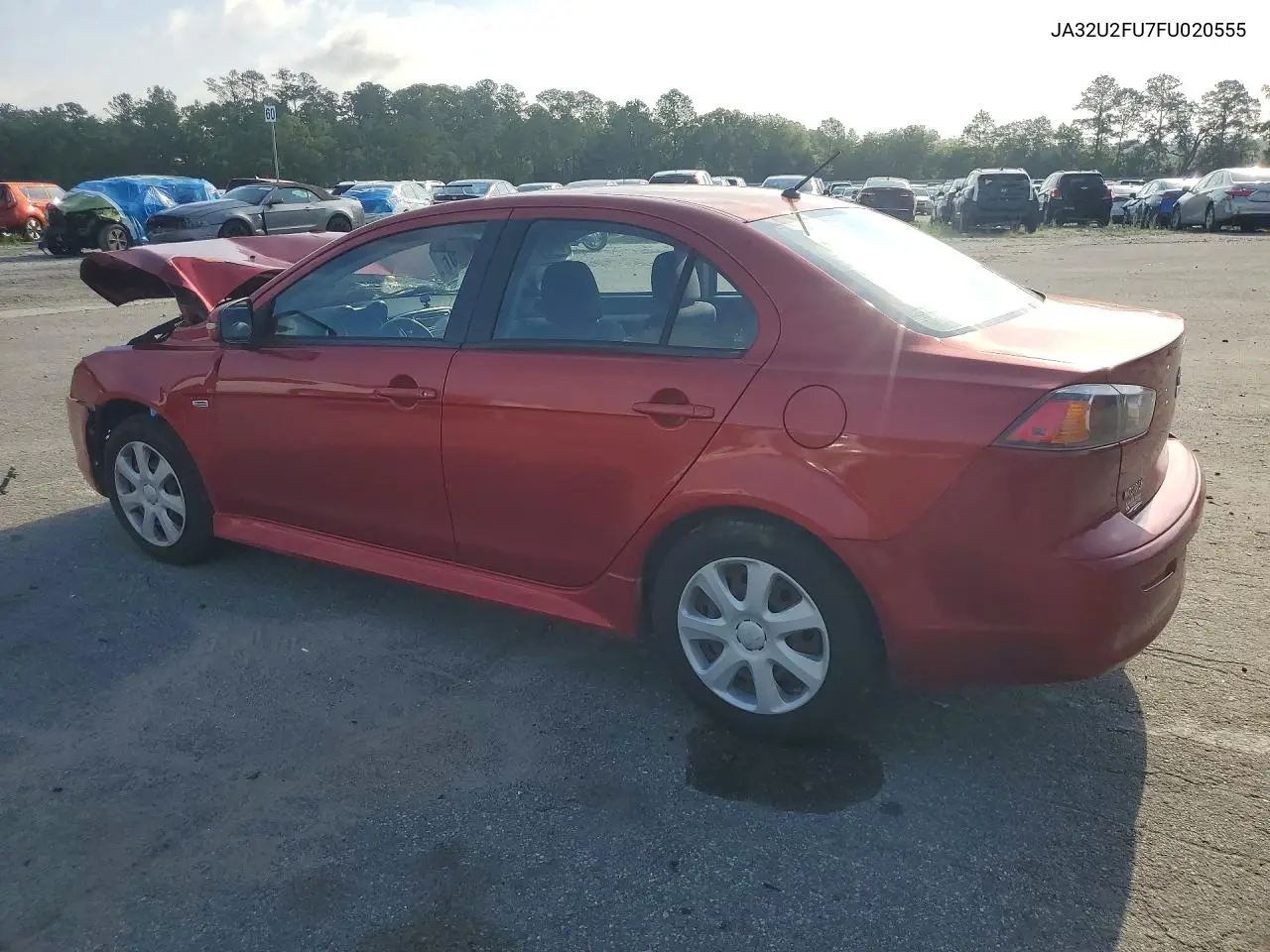 2015 Mitsubishi Lancer Es VIN: JA32U2FU7FU020555 Lot: 58316426