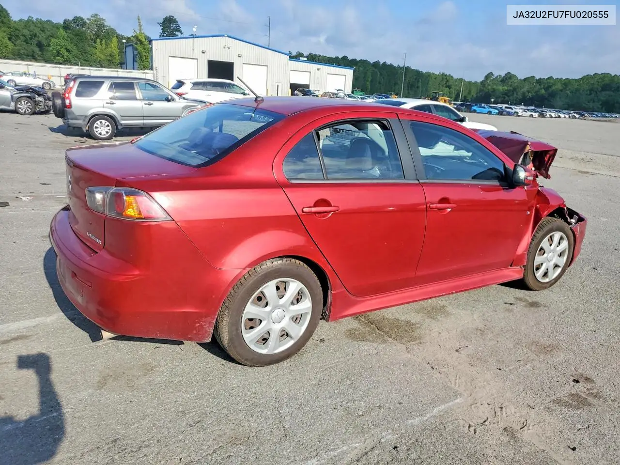2015 Mitsubishi Lancer Es VIN: JA32U2FU7FU020555 Lot: 58316426