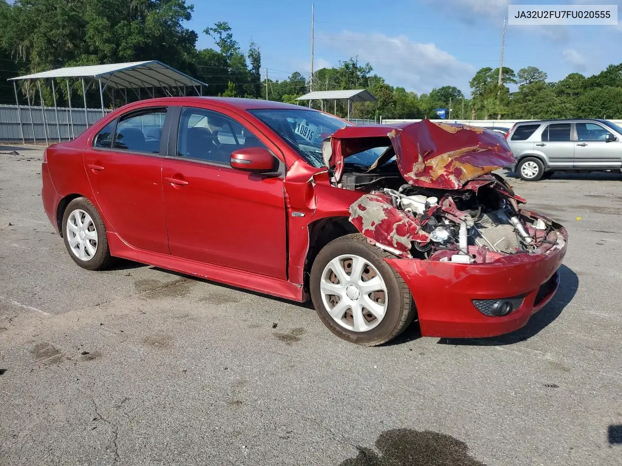 2015 Mitsubishi Lancer Es VIN: JA32U2FU7FU020555 Lot: 58316426