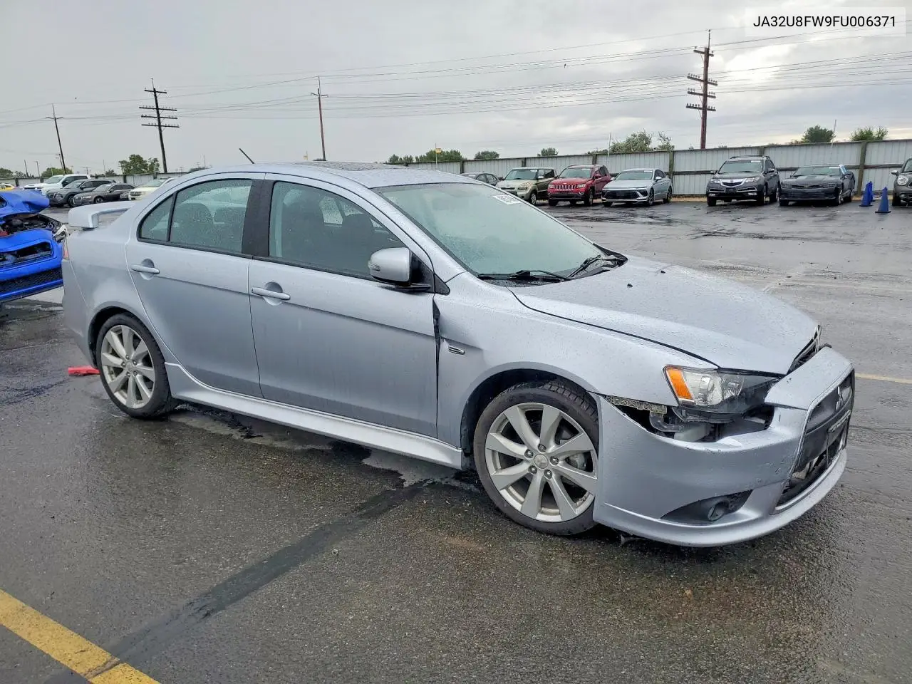 2015 Mitsubishi Lancer Gt VIN: JA32U8FW9FU006371 Lot: 60674936