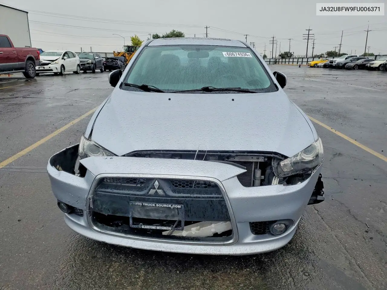 2015 Mitsubishi Lancer Gt VIN: JA32U8FW9FU006371 Lot: 60674936