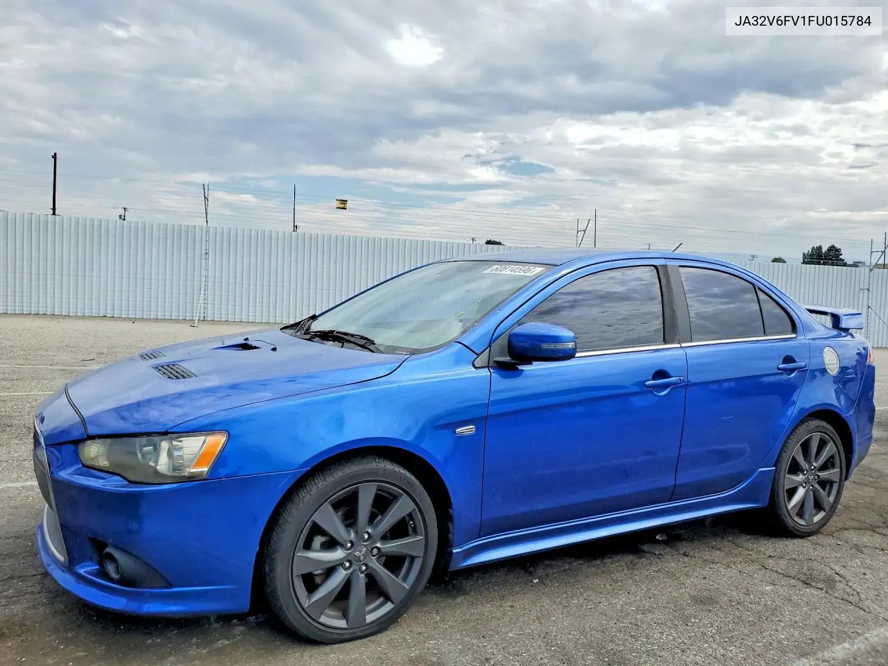 2015 Mitsubishi Lancer Ralliart VIN: JA32V6FV1FU015784 Lot: 60814596