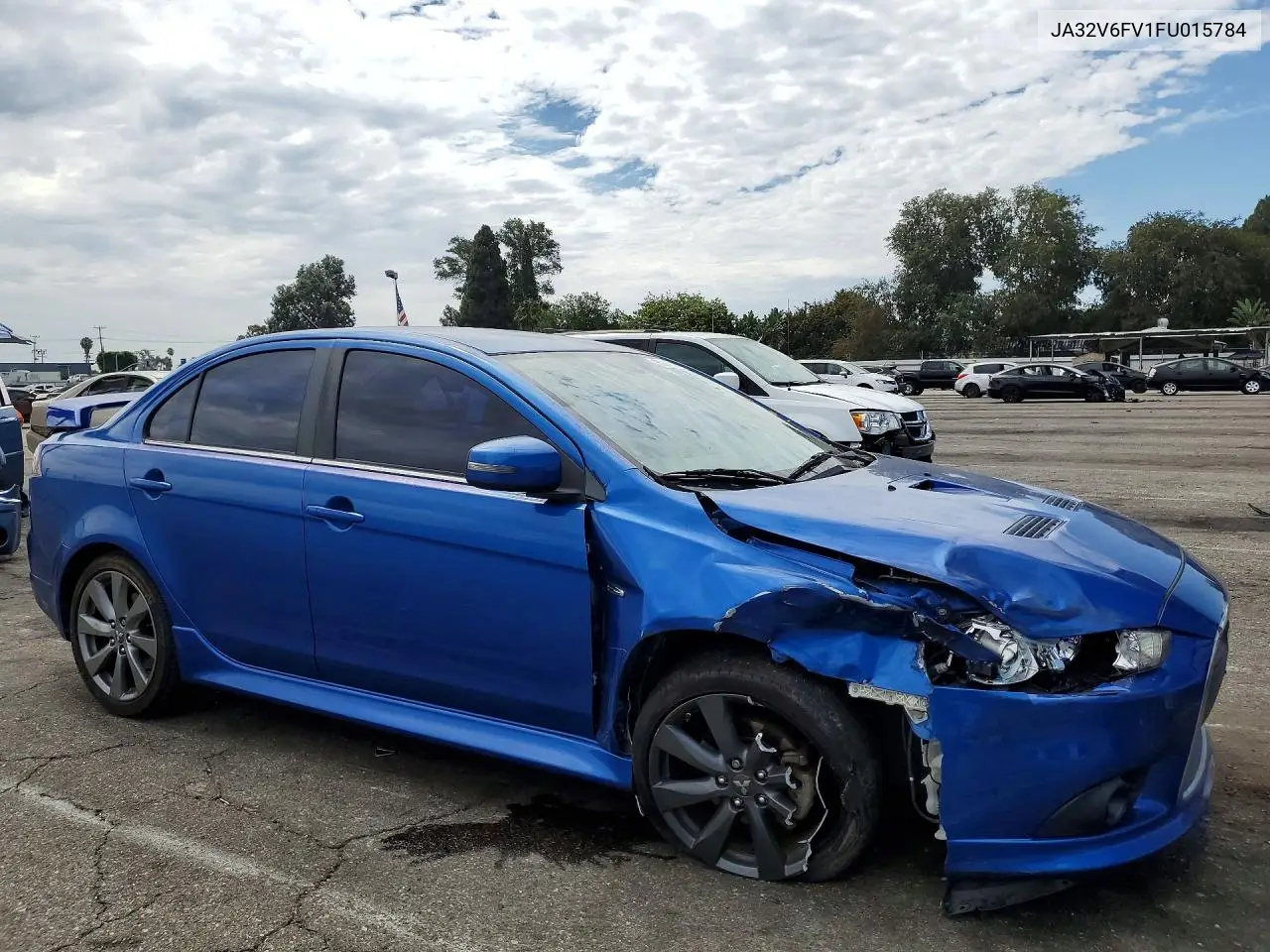 2015 Mitsubishi Lancer Ralliart VIN: JA32V6FV1FU015784 Lot: 60814596