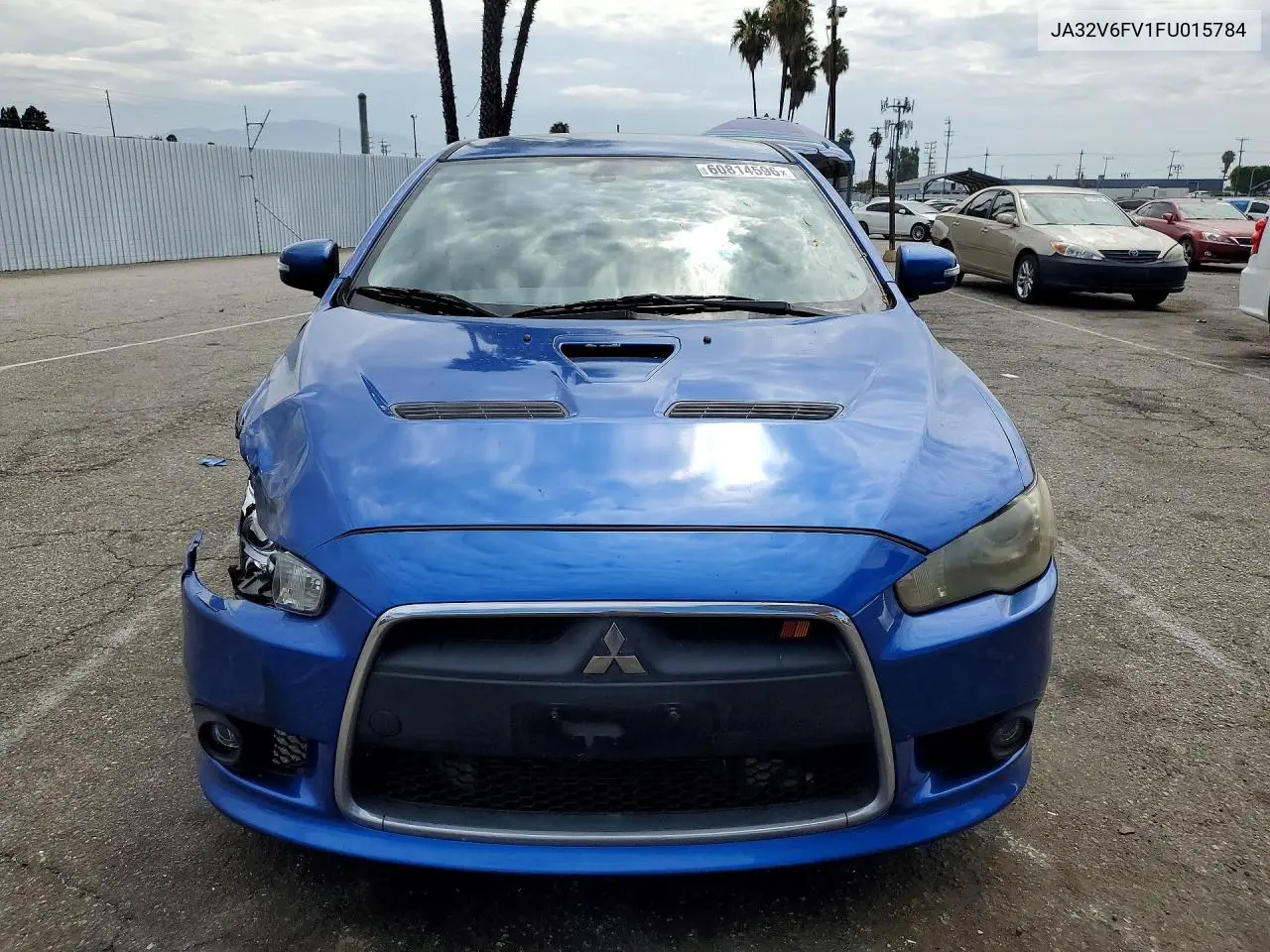 2015 Mitsubishi Lancer Ralliart VIN: JA32V6FV1FU015784 Lot: 60814596