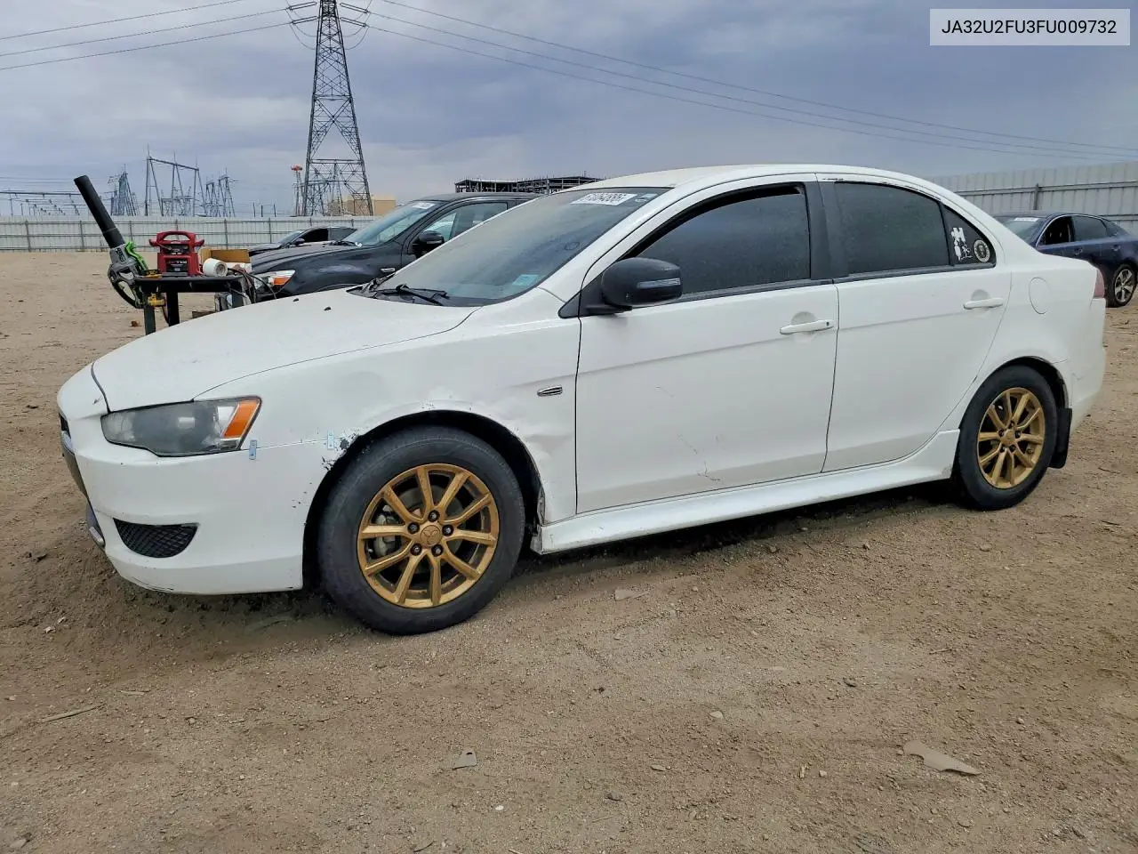 2015 Mitsubishi Lancer Es VIN: JA32U2FU3FU009732 Lot: 61064886