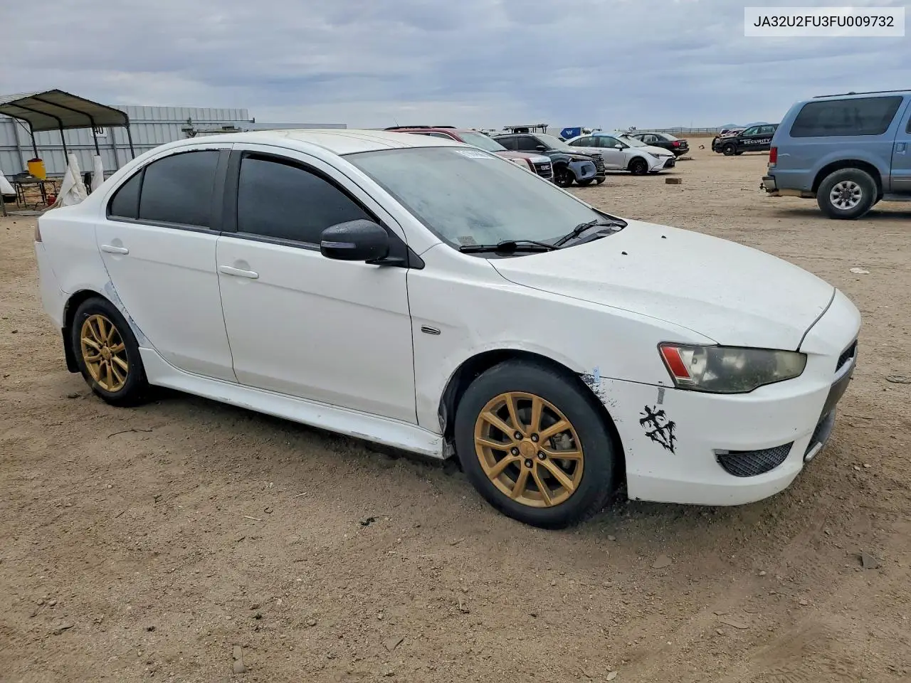 2015 Mitsubishi Lancer Es VIN: JA32U2FU3FU009732 Lot: 61064886