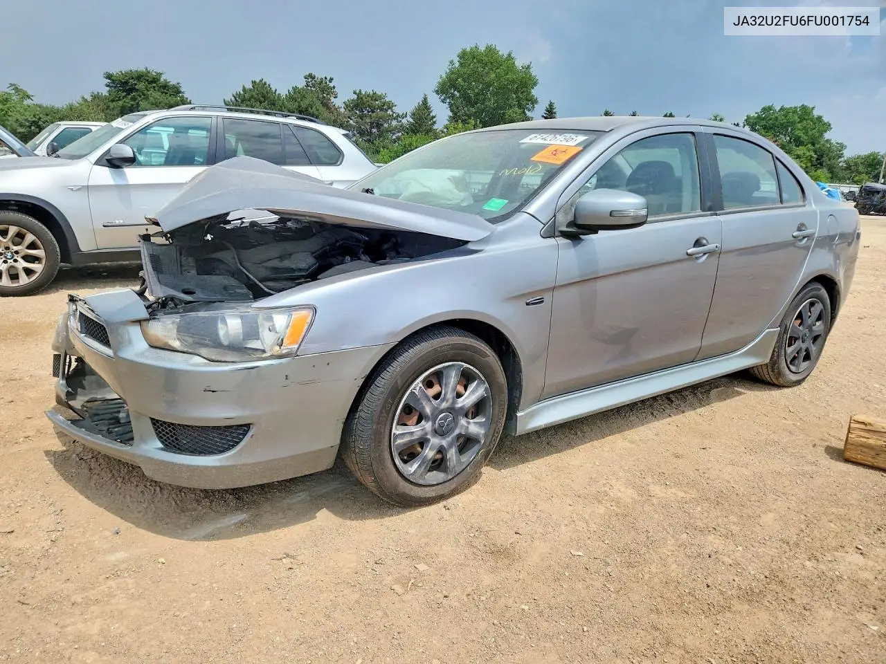 2015 Mitsubishi Lancer Es VIN: JA32U2FU6FU001754 Lot: 61426796