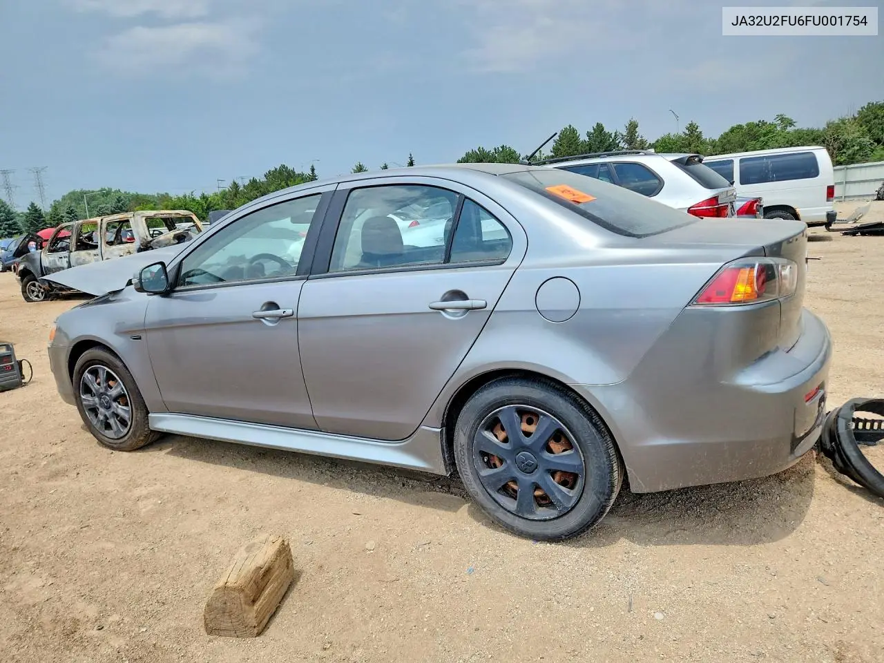 2015 Mitsubishi Lancer Es VIN: JA32U2FU6FU001754 Lot: 61426796