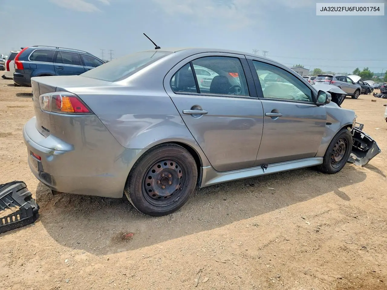 2015 Mitsubishi Lancer Es VIN: JA32U2FU6FU001754 Lot: 61426796