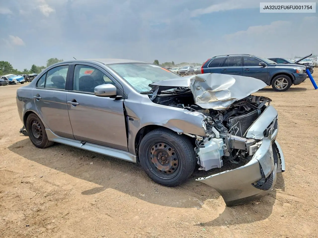 2015 Mitsubishi Lancer Es VIN: JA32U2FU6FU001754 Lot: 61426796
