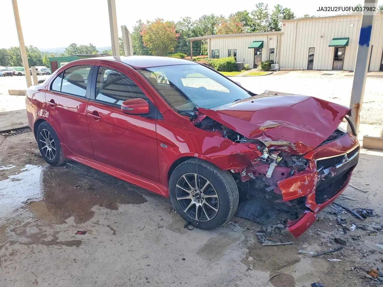 2015 Mitsubishi Lancer Es VIN: JA32U2FU0FU017982 Lot: 61545666