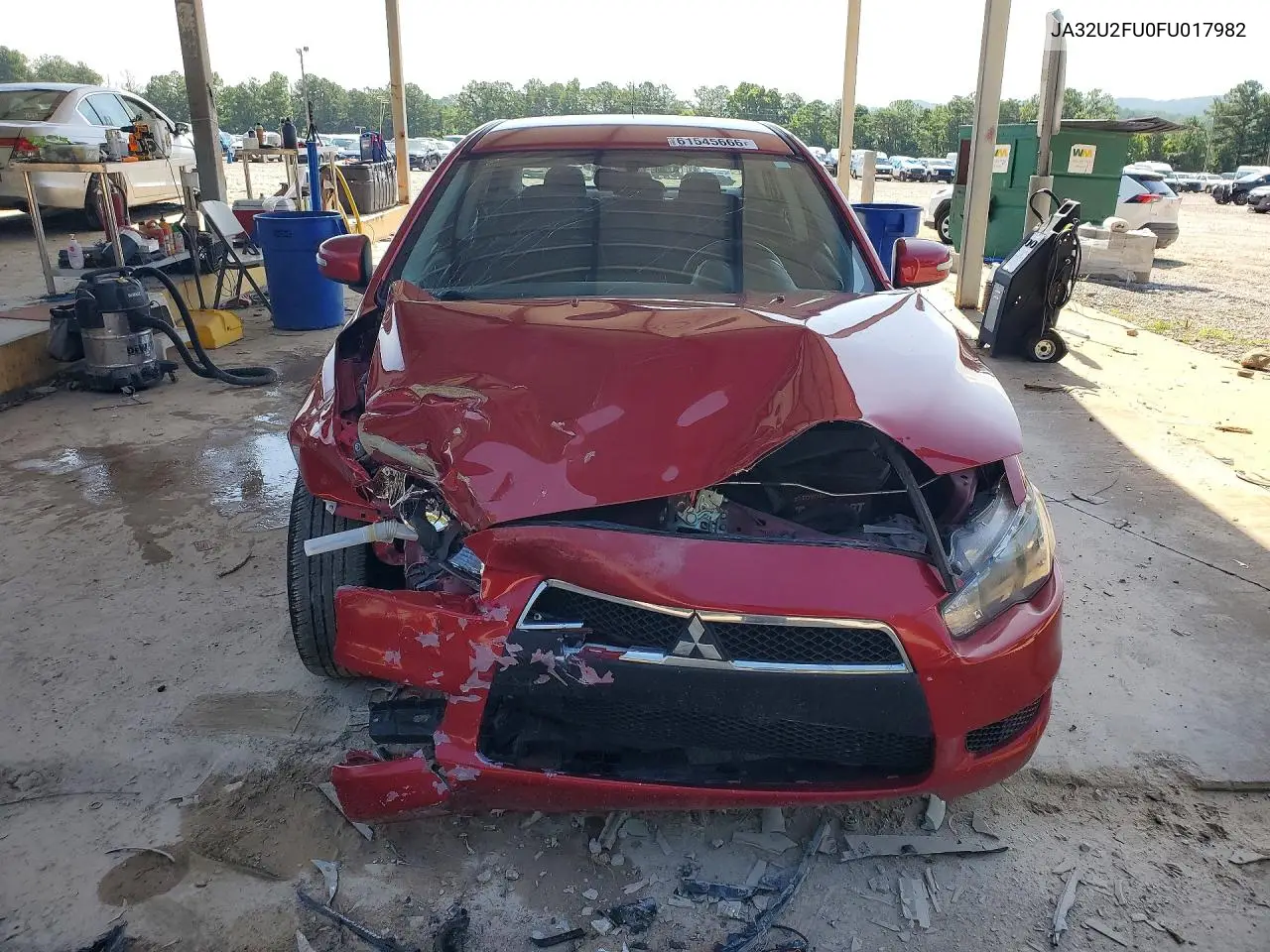 2015 Mitsubishi Lancer Es VIN: JA32U2FU0FU017982 Lot: 61545666