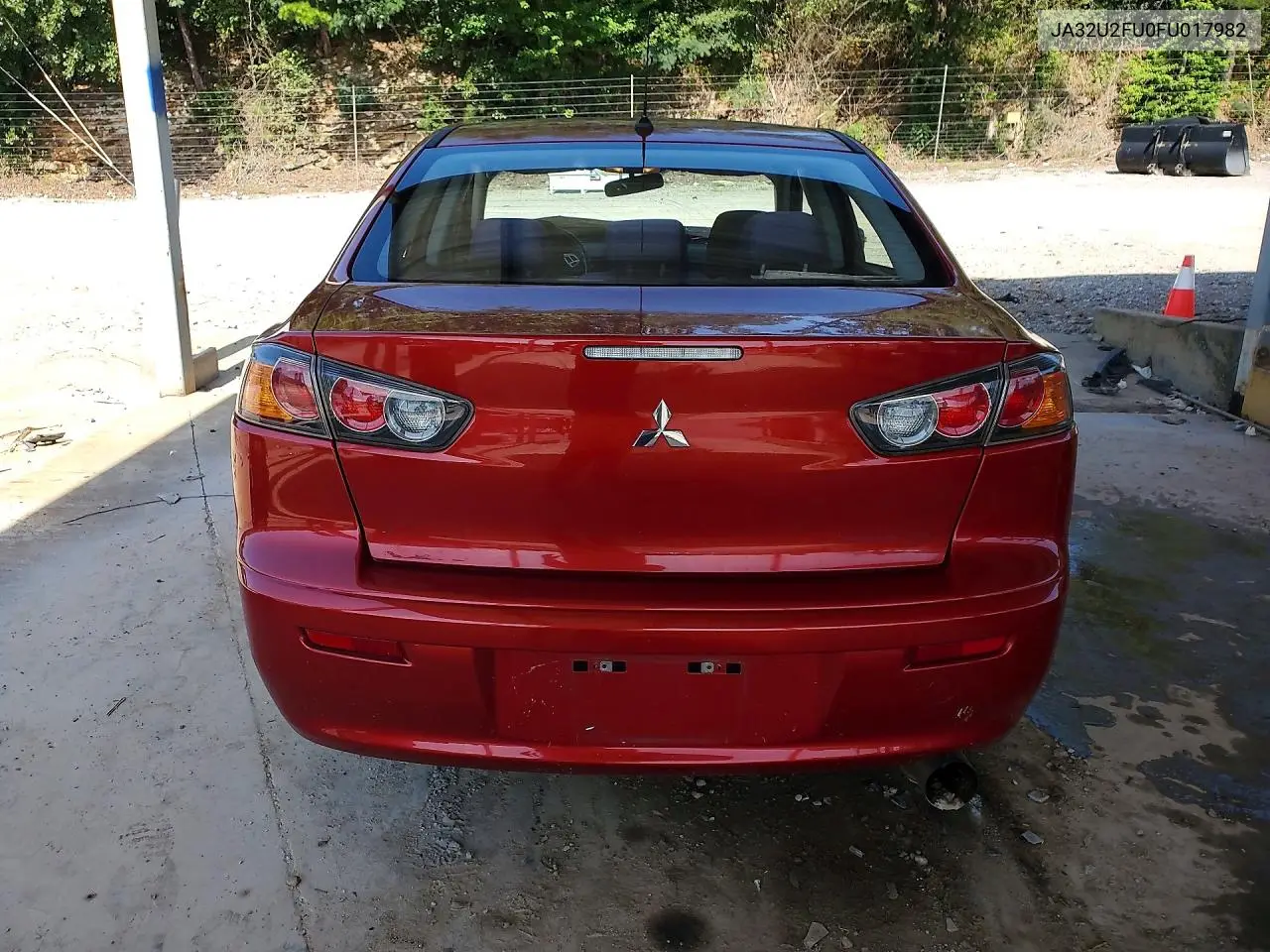 2015 Mitsubishi Lancer Es VIN: JA32U2FU0FU017982 Lot: 61545666