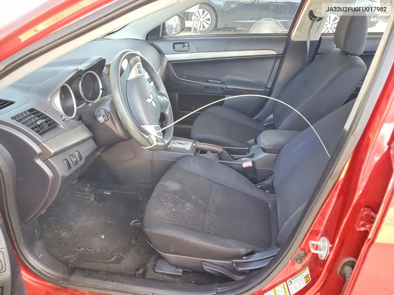 2015 Mitsubishi Lancer Es VIN: JA32U2FU0FU017982 Lot: 61545666