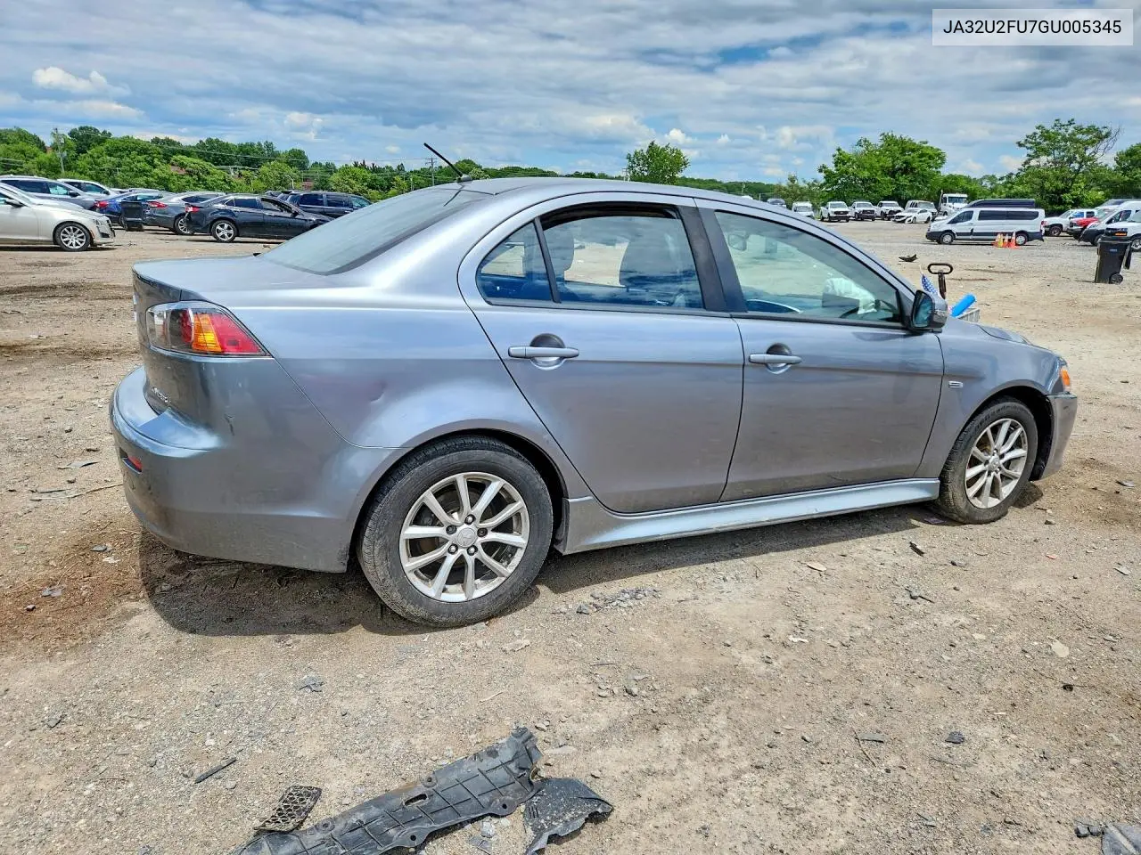 2016 Mitsubishi Lancer Es VIN: JA32U2FU7GU005345 Lot: 56814126