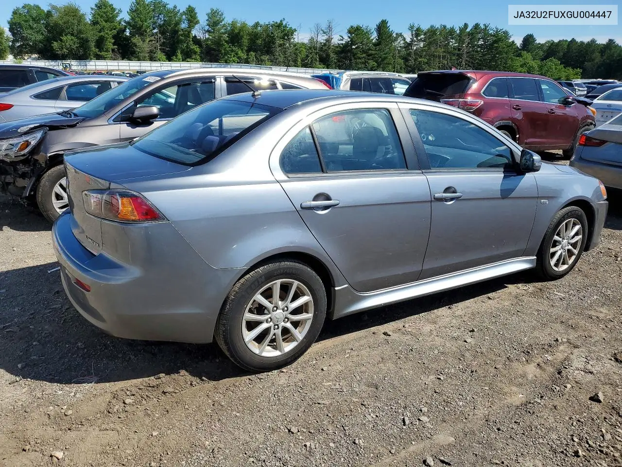 2016 Mitsubishi Lancer Es VIN: JA32U2FUXGU004447 Lot: 57612146