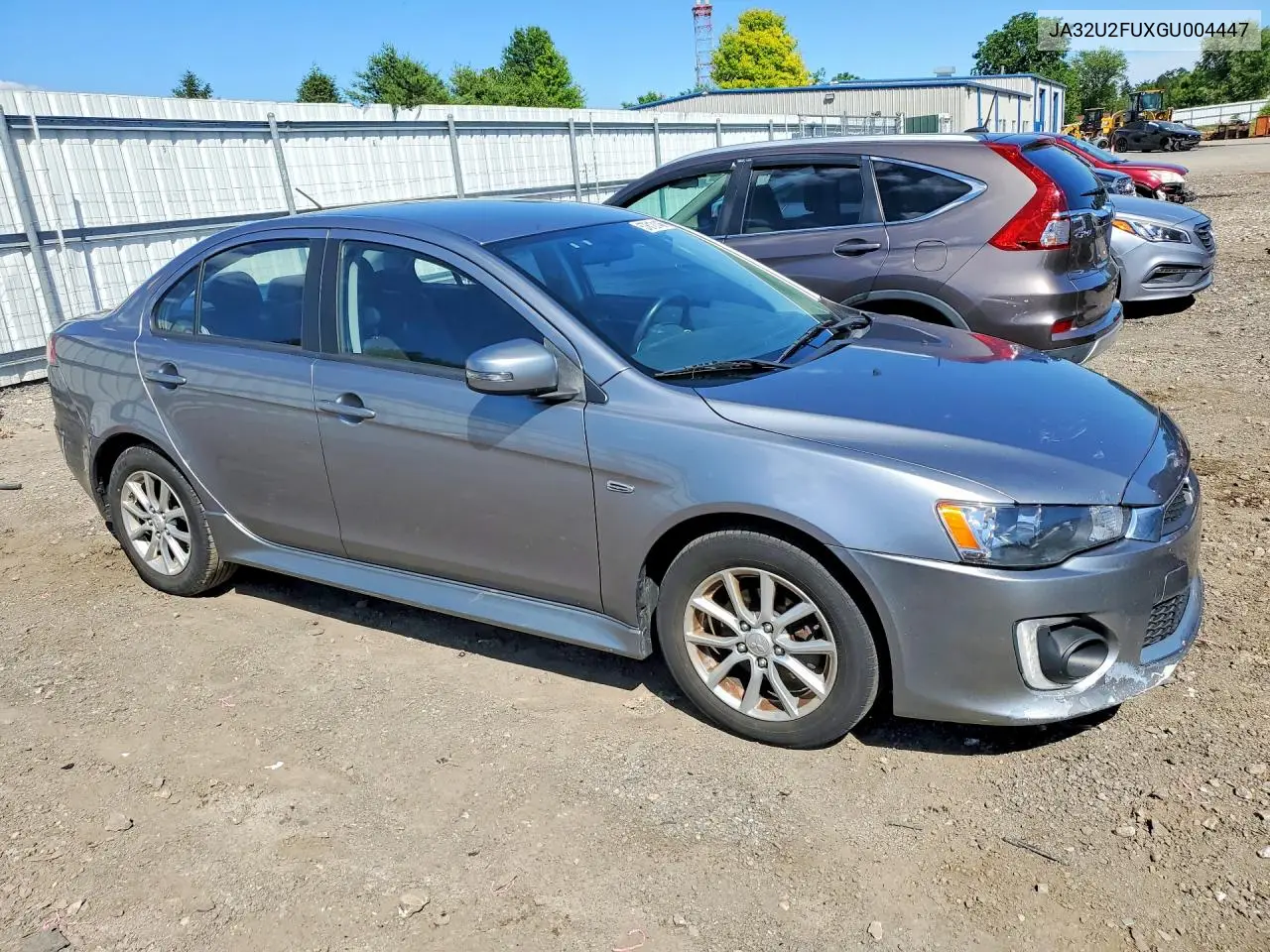 2016 Mitsubishi Lancer Es VIN: JA32U2FUXGU004447 Lot: 57612146