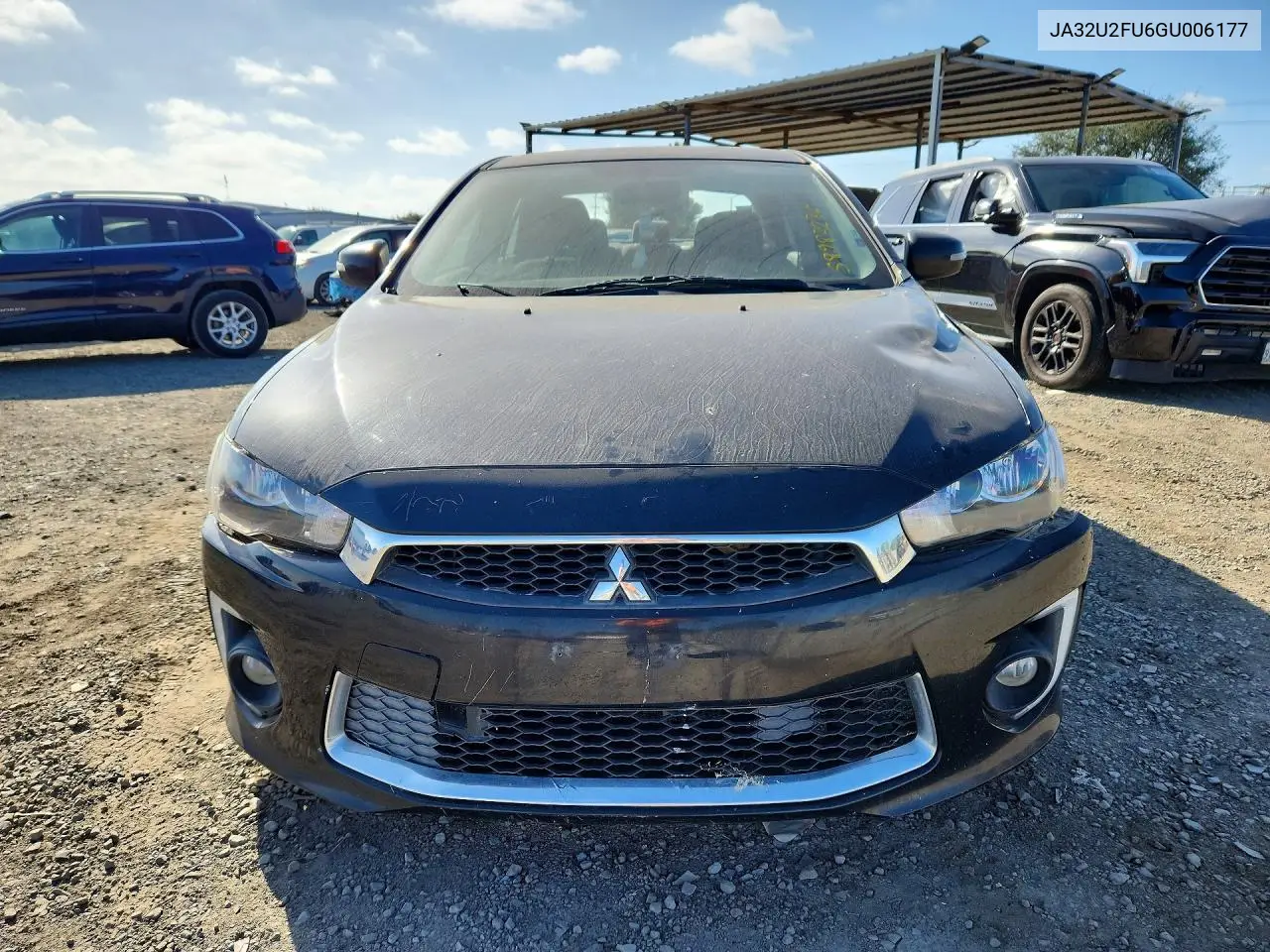 2016 Mitsubishi Lancer Es VIN: JA32U2FU6GU006177 Lot: 58983236
