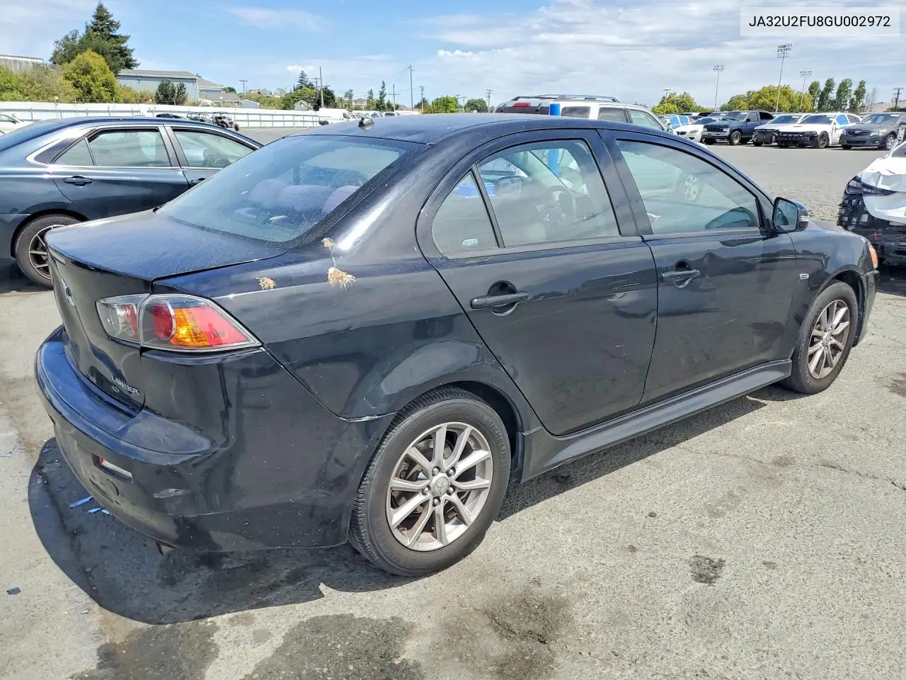 2016 Mitsubishi Lancer Es VIN: JA32U2FU8GU002972 Lot: 59836306